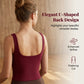 Women's Square Neck Cropped Tank Top