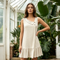 👗💙 Ärmelloses Top mit asymmetrischem Ausschnitt & Rüschen – 50% RABATT! Elegant, verspielt, perfekt für warme Tage & besondere Anlässe. 🔥🌸