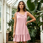 👗💙 Ärmelloses Top mit asymmetrischem Ausschnitt & Rüschen – 50% RABATT! Elegant, verspielt, perfekt für warme Tage & besondere Anlässe. 🔥🌸