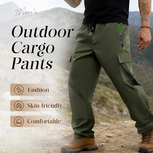 🔥👖 50% RABATT! Herren-Cargohose – strapazierfähig, praktisch, vielseitig – mit mehreren Taschen für Werkzeug, Handy & mehr. 💪🔧