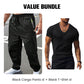 🔥👖 50% RABATT! Herren-Cargohose – strapazierfähig, praktisch, vielseitig – mit mehreren Taschen für Werkzeug, Handy & mehr. 💪🔧