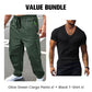 🔥👖 50% RABATT! Herren-Cargohose – strapazierfähig, praktisch, vielseitig – mit mehreren Taschen für Werkzeug, Handy & mehr. 💪🔧